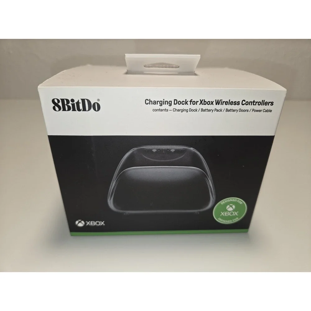 New 8BitDo‎ Charging Dock for Xbox One XJS Controllers Magnetic Charging Station